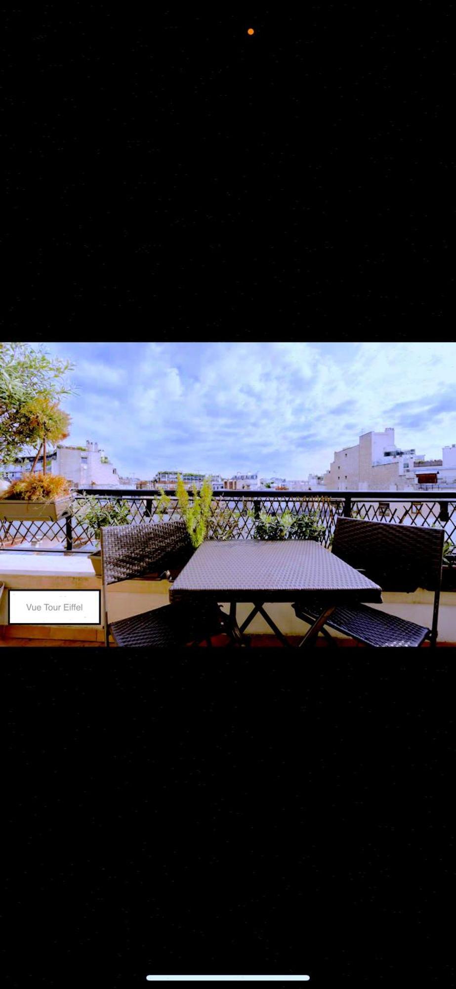 Appart Terrasse Vue Tour Eiffel Parigi Esterno foto