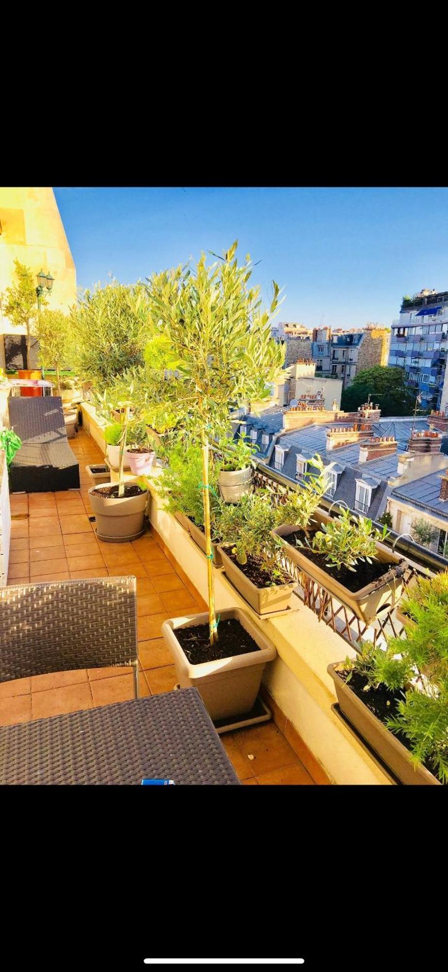 Appart Terrasse Vue Tour Eiffel Parigi Esterno foto